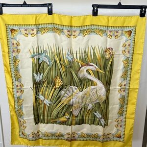 Authentic Ferragamo Silk Scarf